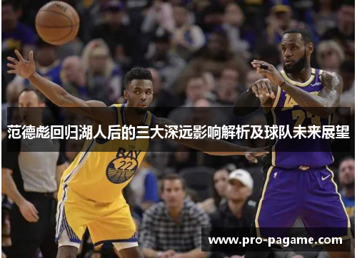 范德彪回归湖人后的三大深远影响解析及球队未来展望