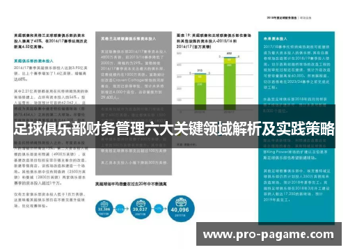 足球俱乐部财务管理六大关键领域解析及实践策略 足球俱乐部财务管理六大关键领域解析及实践策略